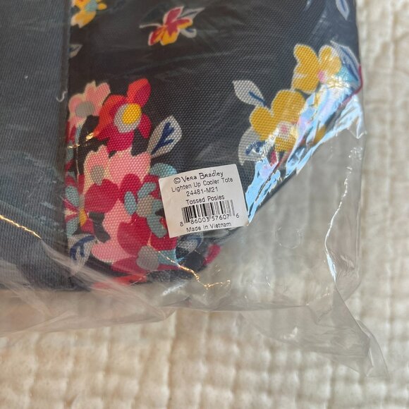 Vera Bradley Lighten Up Cooler Tote - Tossed Posies - Picture 3 of 5
